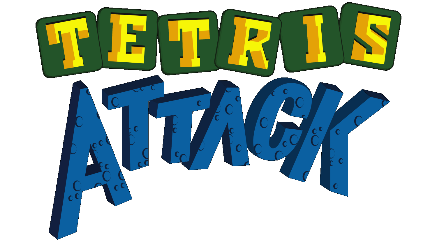 Tetris Attack logo for Super Nintendo